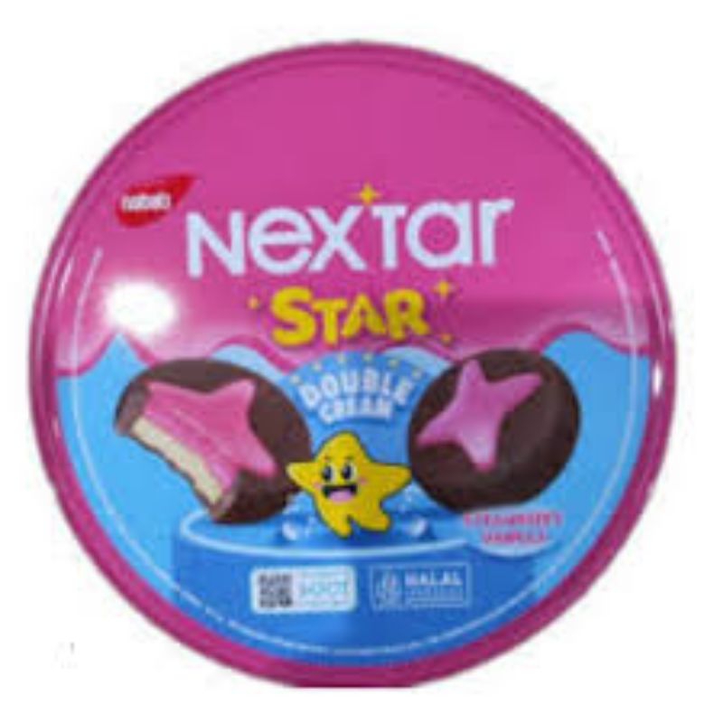 

NEXTAR STAR BROWNIES STROBERY KALENG NETTO 105 GR