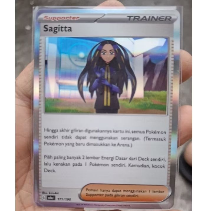 SAGITTA HOLO KARTU POKEMON HARTA BERKILAU