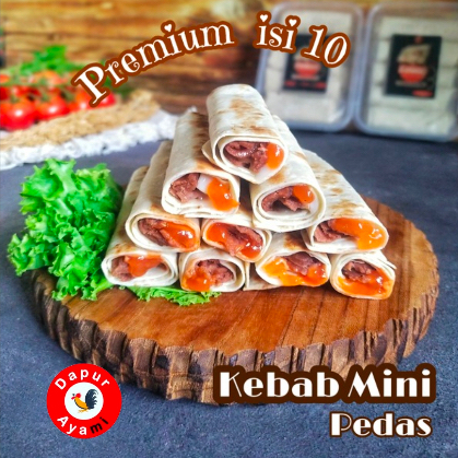 

Frozen Kebab Mini Premium Pedas (Isi 10) - Dapur Ayami