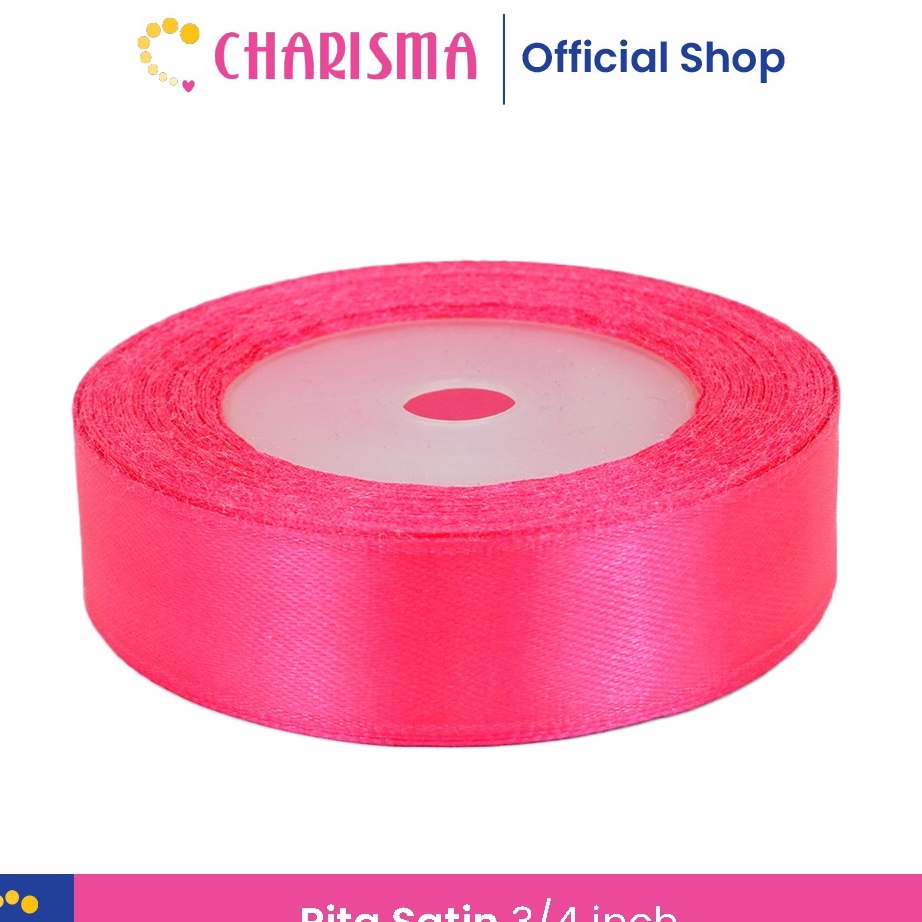 

TERBARU Charisma Pita Satin Lebar 34 Inch 2 cm Satin Ribbon Ikat Bunga Artificial Bungkus Kado Hiasan Seserahan Dekorasi Cake Harga 1 Roll isi 5pcs
