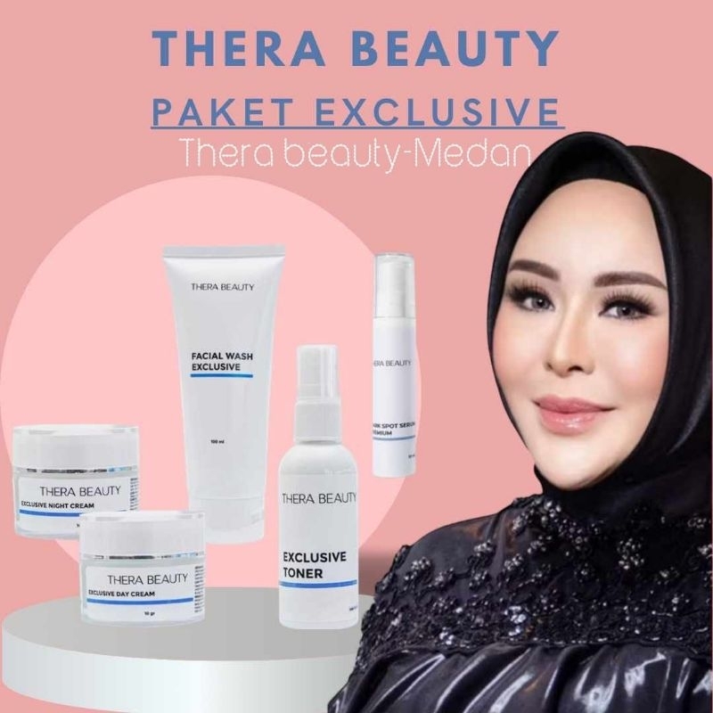 PAKET EXCLUSIVE THERA BEAUTY SKINCARE BY APOTEKER HENY PURNAMA SARI | PERAWATAN KULIT FLEK