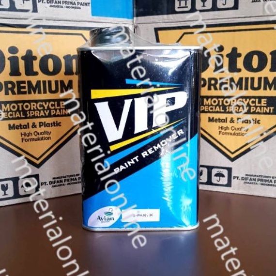

TERLARIS AVIAN VIP Paint Remover Perontok Cat Penghapus Pengelupas Cat Minyak Tembok 1 Lt 1Lt Bkn Samurai