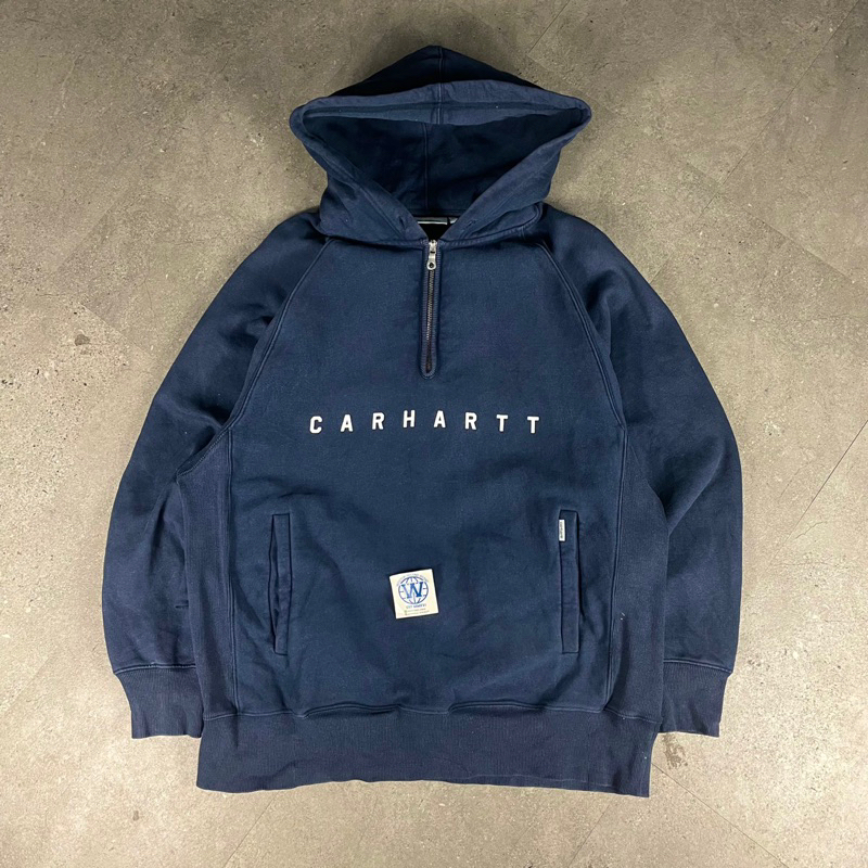 carhartt garret half zip hoodie second original