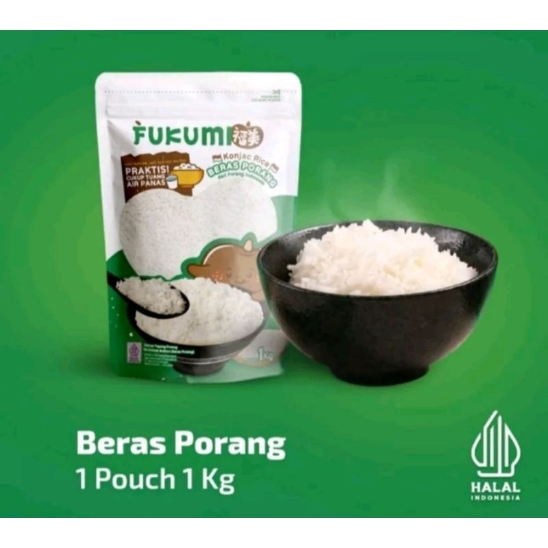 

Fukumi Beras Porang - Shirataki Konjac 1kg