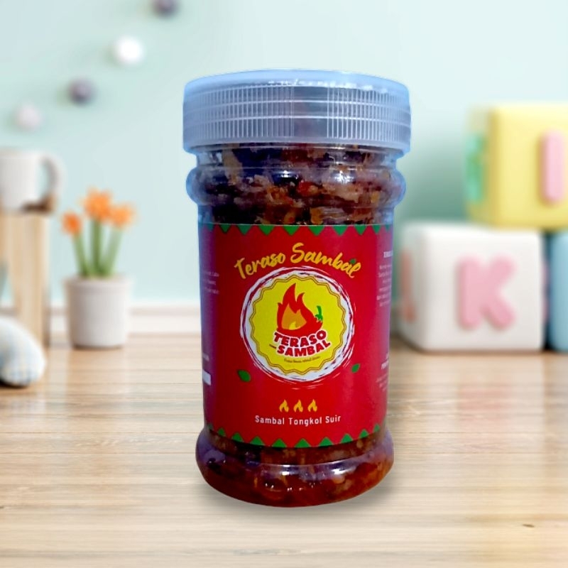 

Sambal Tongkol Suir Dari Teraso Sambal , sambal Nikmat Dan Ekonomis Harga Grosir Lebih Hemat,