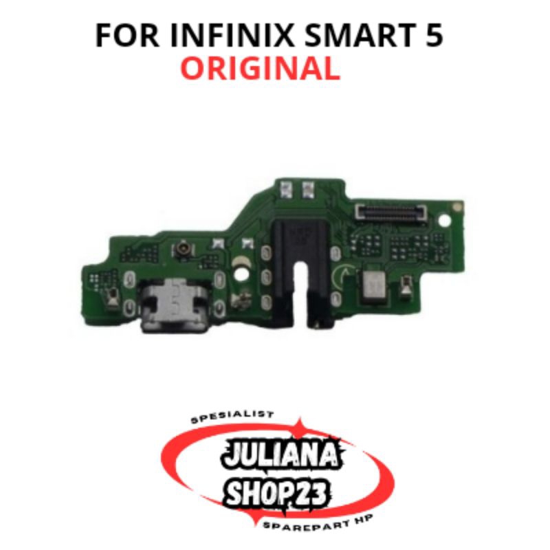 KONEKTOR CHARGER INFINIX SMART 5 PAPAN CAS INFINIX SMART 5 PAPAN CHARGER INFINIX SMART 5 PCB BOARD C