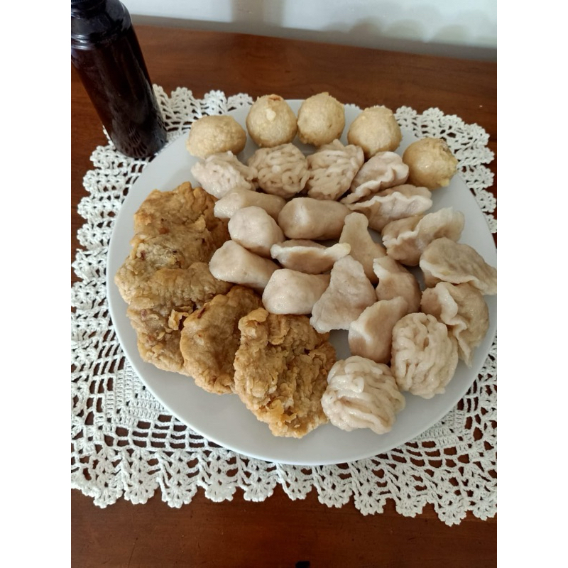 

pempek vacum frozen