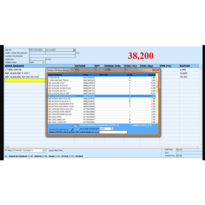 Aplikasi Kasir Toko Bangunan Pro