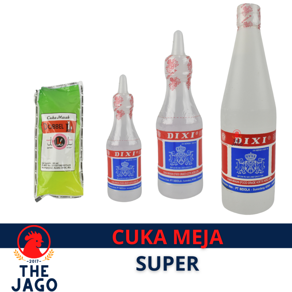 

Cuka Dixi Meja Botol Dobble L