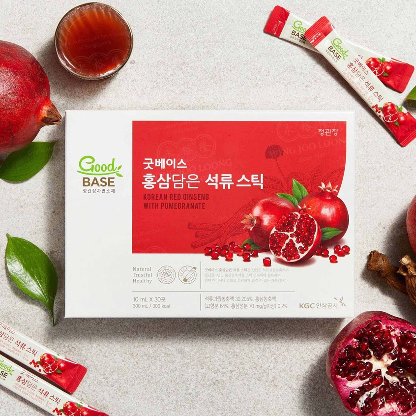 CheongKwanJang Pomegranate with Korean Red Ginseng Extract - 1 Box Isi 30s