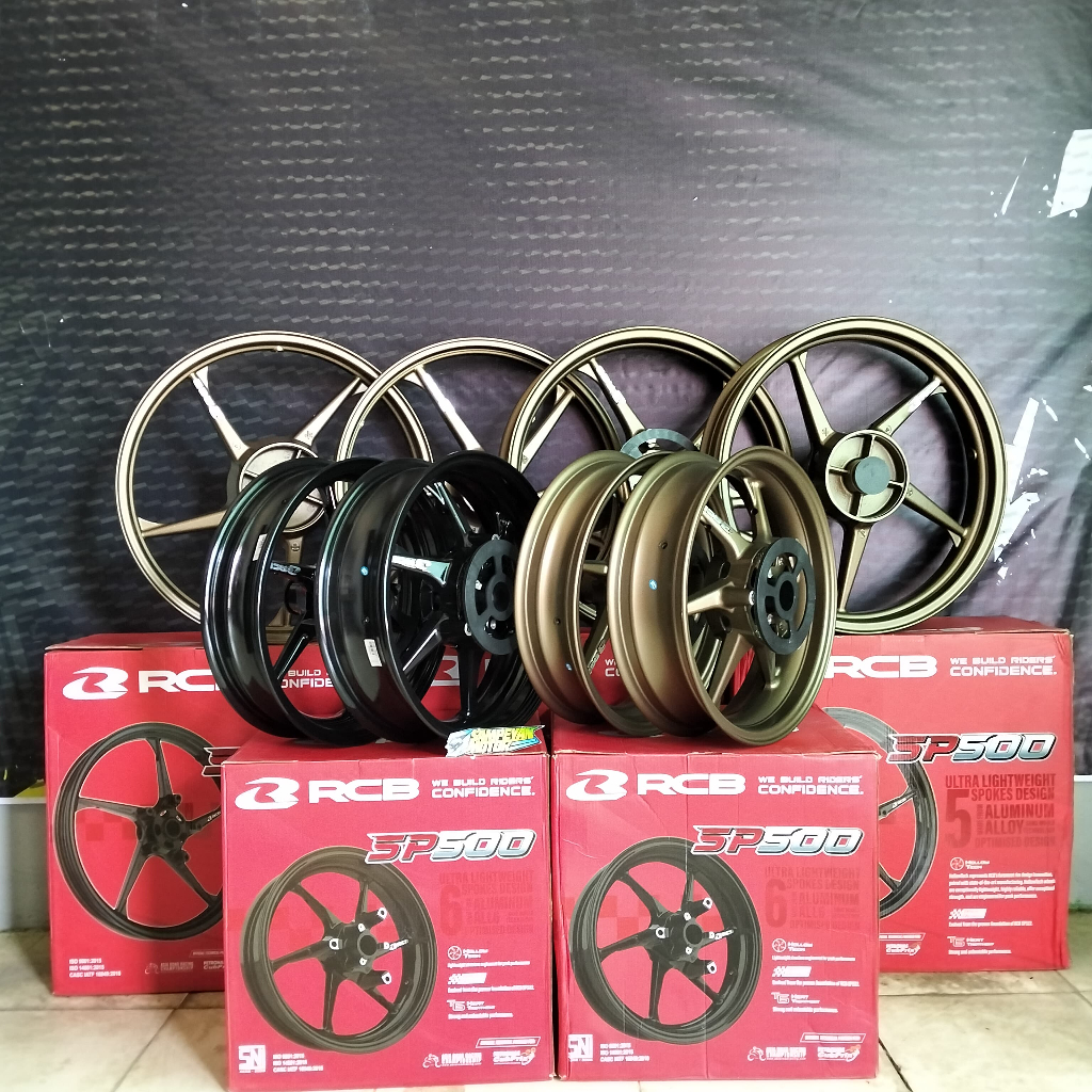 Velg Veleg Vlg Racing Palang 5 Sirip RCB SP-500 Racing Boy Pnp Jupiter Z  Fiz R Force 1 Vega R CB GL