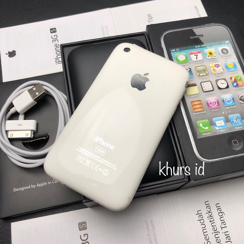 iphone 3gs white 16gb - apple collection