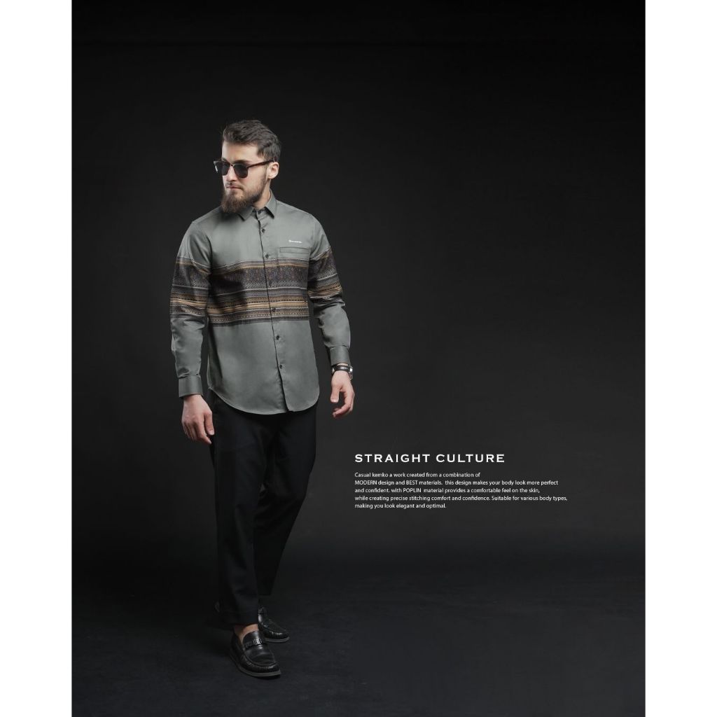 SAMASE Kemko Heritage Batik Lengan Panjang S033 Limited Edition