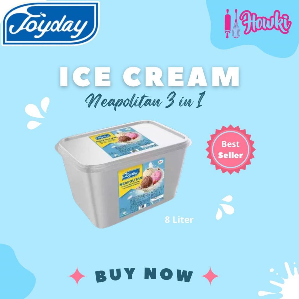 

ES KRIM Joyday Ice Cream Bucket 8L - Es Krim Ember