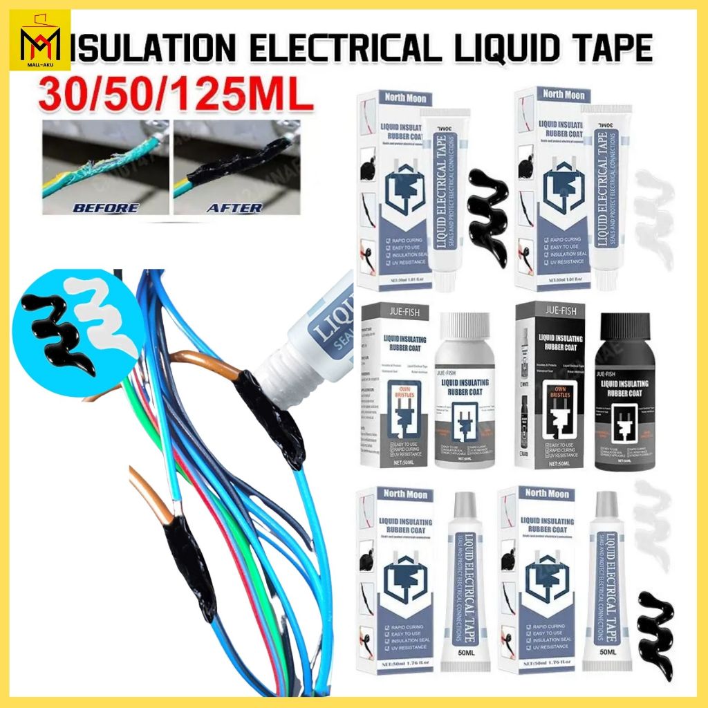 Isolasi Cair Lem Kabel Listrik Silicone Tahan Panas Air Cepat Kering