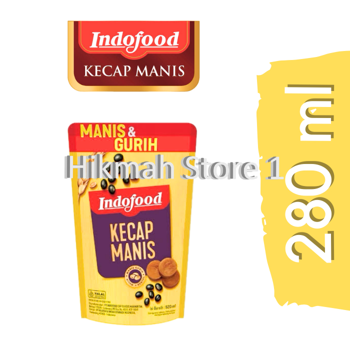 

Kecap Manis Indofood Kemasan Refill 280 ml