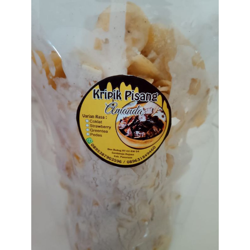 

kripik pisang tiramissu