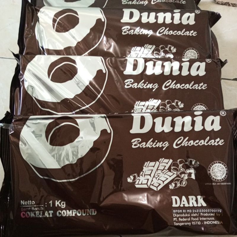 

Gooku 28 Store Coklat Batangan Dunia Dark Compound 1Kg