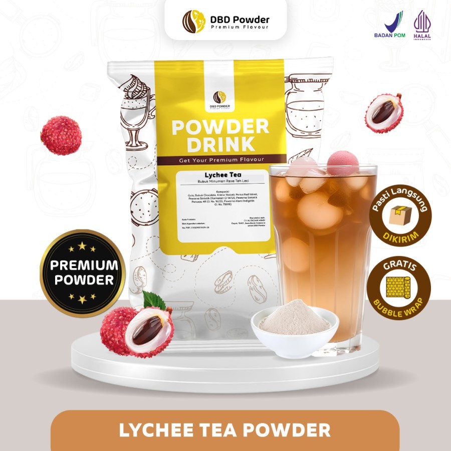 

Bubuk Minuman Teh Leci - Powder Lychee Tea