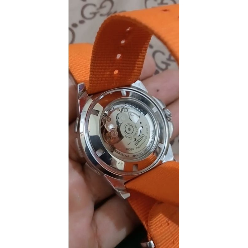 Jam_tangan_SEIKO_5_Baby_Monster_Orange .