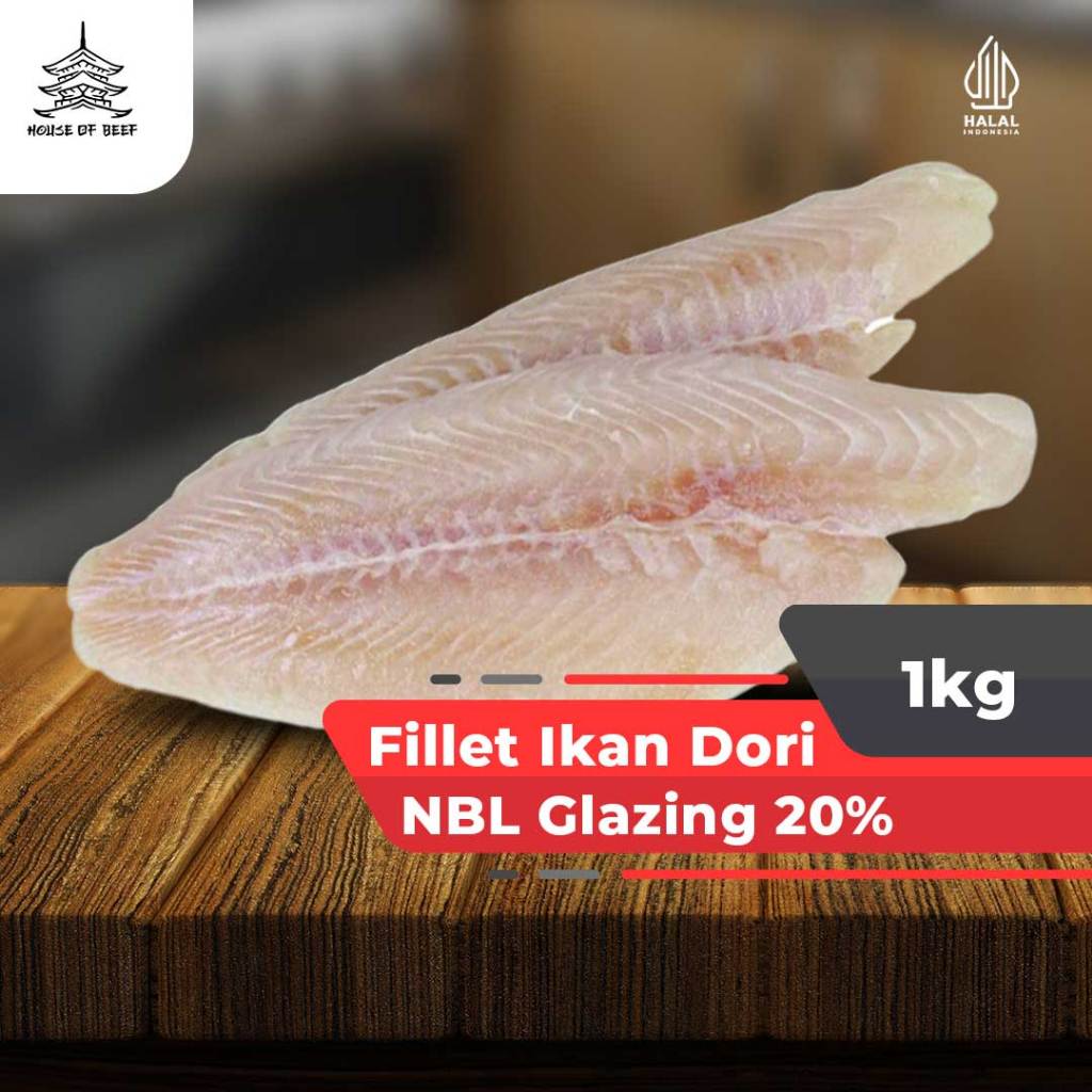 

Ikan Dori Fillet NBL Glazing 15-20% Super Premium 1KG