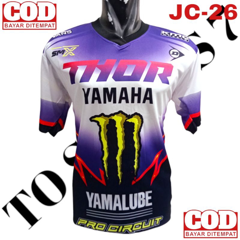 JERSEY LENGAN PENDEK DEWASA MOTO CROSS TRAIL NEW TERLARIS / KAOS JERSEY MOTOR CROSS DEWASA BAHAN DRY