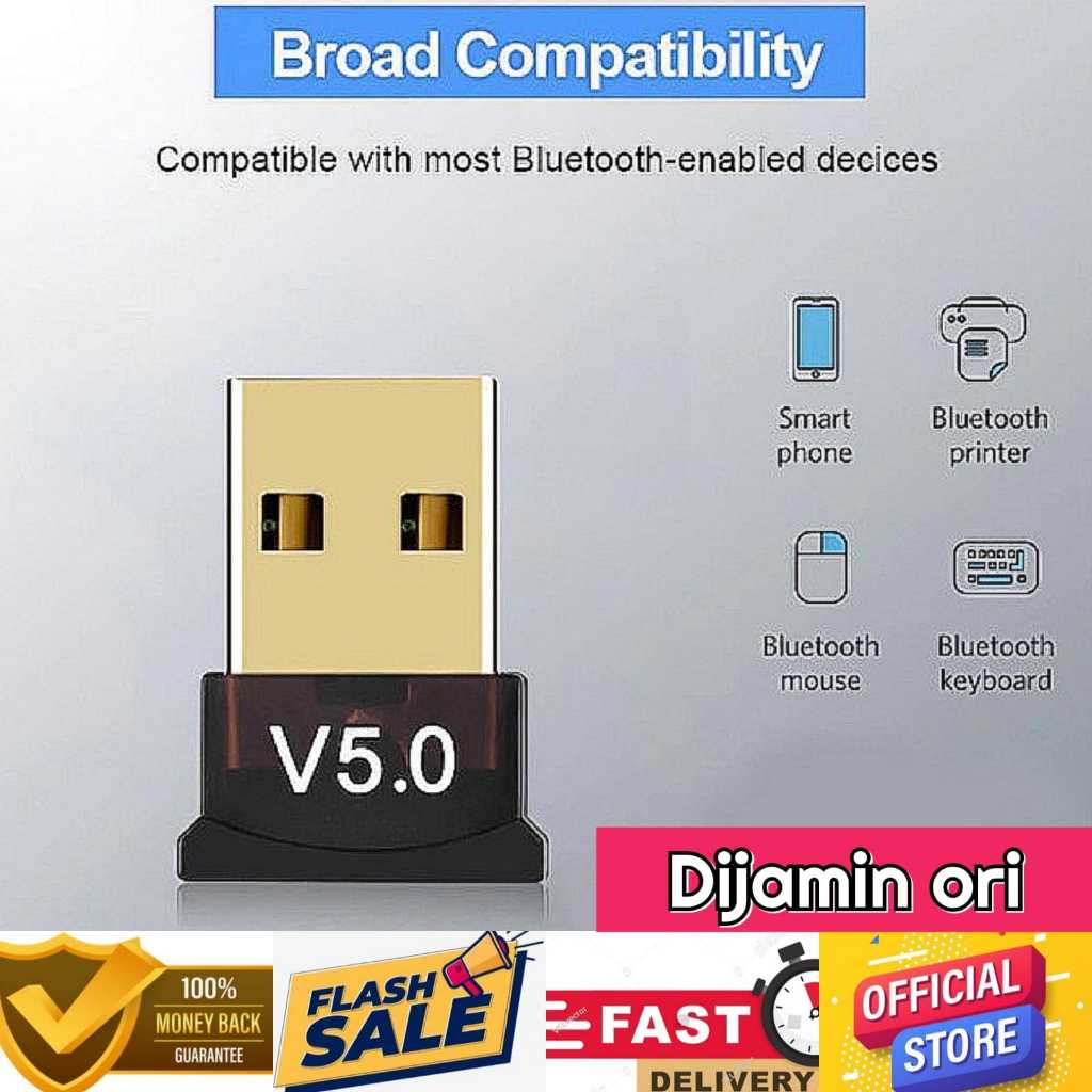 Bluetooth USB Dongle 5.0 / USB Dongle Bluetooth 5.0 / USB Bluetooth Receiver 5.0 / Bluetooth Adapter