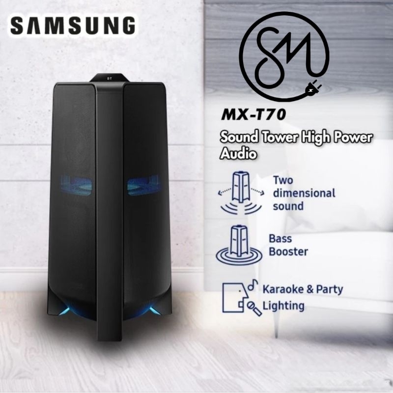 Speaker Aktif Samsung MX-T70 Giga Party Active Sound Tower MXT70