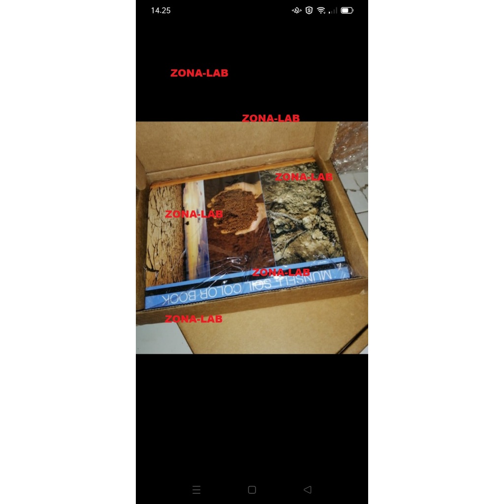 Soil Munsell Color Book, Bagan Warna Tanah | Munsell Tanah