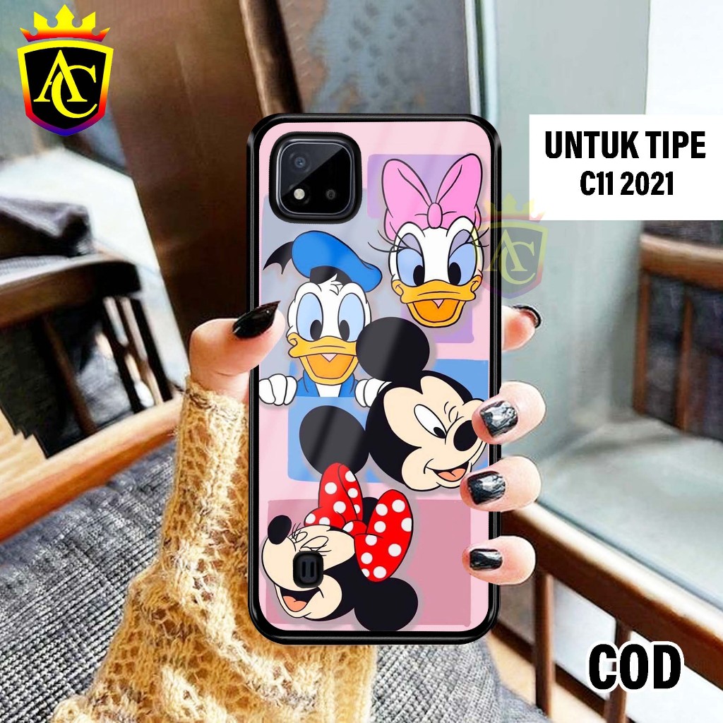 Case Realmi C11 2021  - Hardcase Glossy casing Hp Realmi C11 2021 Terbaru [Motif - Kartun 03] - Anek