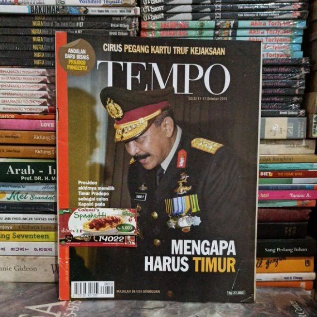 Majalah Original TEMPO EDISI 11-17 OKTOBER 2010 Bekas