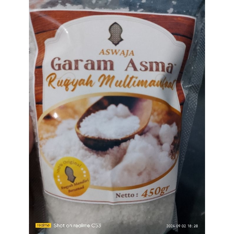 

Garam Asma' Ruqyah Multimanfaat I Beli 2 Diskon Gedhe Banget | Membuang Aura Negatif Memperlancar Rezeki I Bonus Stiker Khusus Detektor Aura Negatif Dalam Tubuh