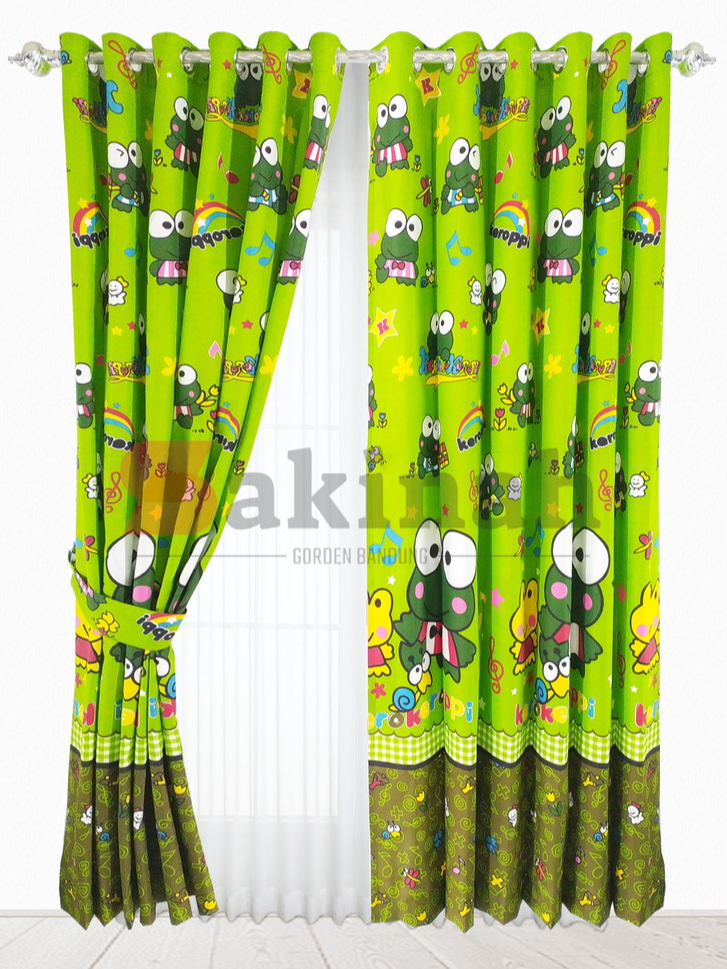 Gorden Jendela Anak Lucu Motif Kartun - Cocok Kamar Anak