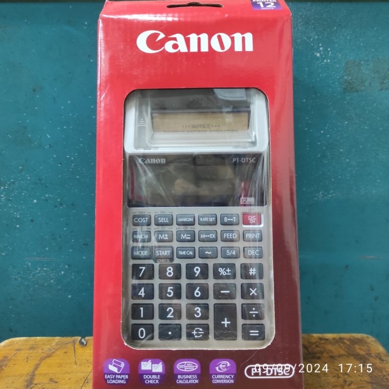 

Kalkulator Printing-Calculator Kasir CANON NEW-READY-GARANSI
