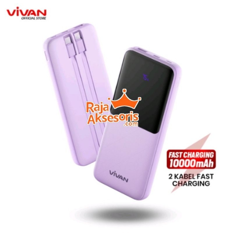 POWERBANK VIVAN E10/10000MAH
