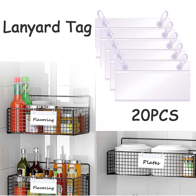 

20pcs Label Harga Tempel Label Price Tag Tempat Label Harga Akrilik Harga Price Tag Minimarket Label Harga Gantung