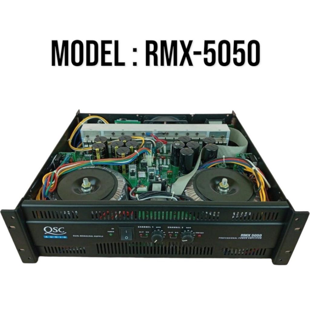 Power Amplifier QSC RMX-5050 Double Travo