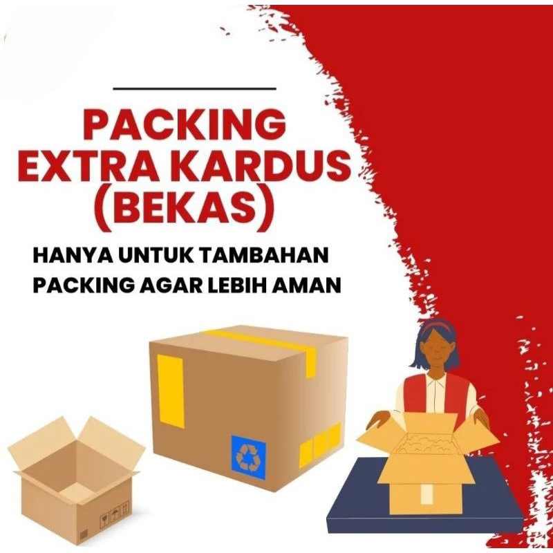 

Tambahan Packing Kardus ( Lebih Aman )