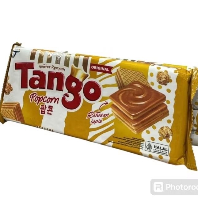 

Tango wafer rasa popcorn caramel 110gr cp