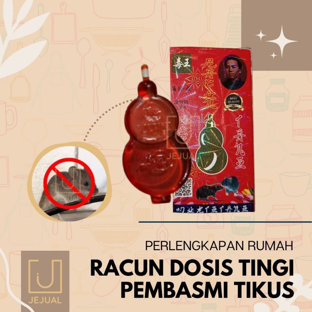 RACUN TIKUS Cair Dosis Tinggi 0,99% Original Bentuk Labu Ampuh Usir Tikus Rumah