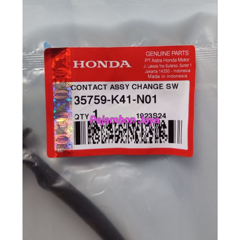 35759K41N01 CONTACT ASSY CHANGE SW