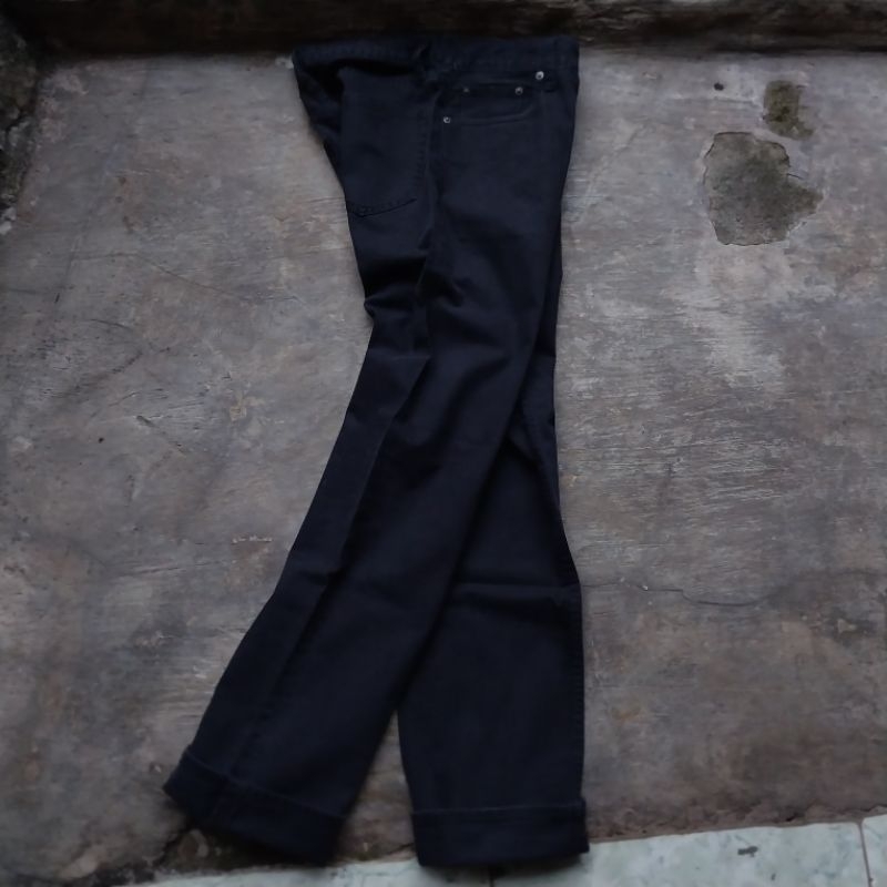 uniqlo japan selvedge accent second bekas