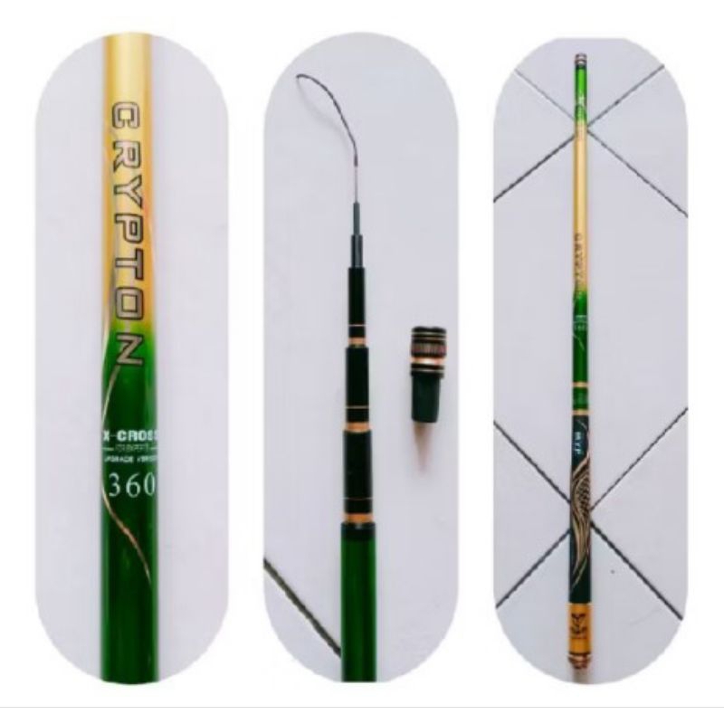 joran tegek kaku dan ringan iguruai crypton 360 free packing pipa pvc