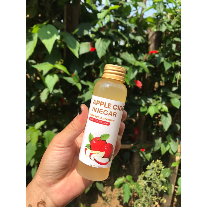 

CUPEL ( cuka apel ) APPLE CIDER VINEGAR 100% With The Mother 100ml