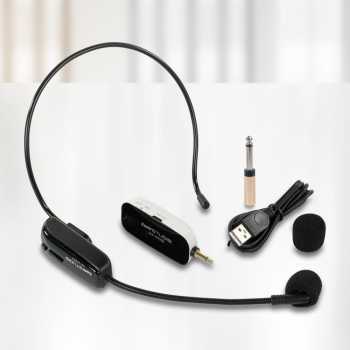 Wireless Microphone UHF Call Center with Transmitter - HX-W002