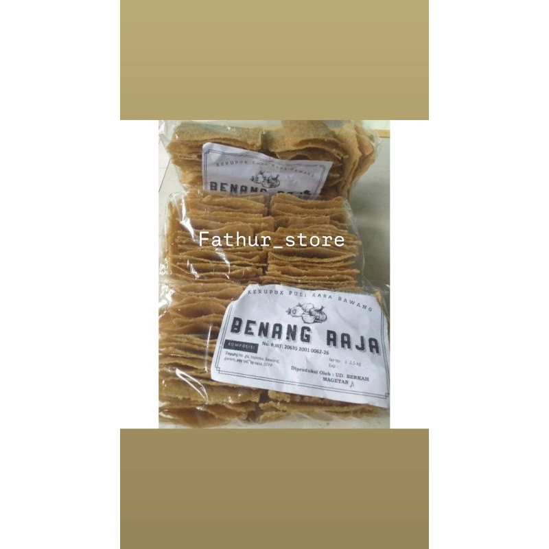 

kerupuk gendar/puli/Karak repack 1 kg