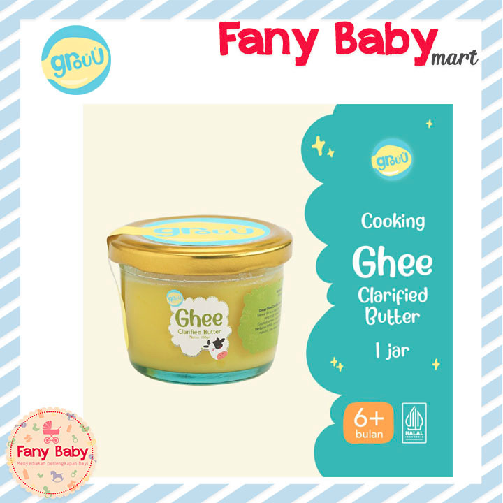 

GROUU GHEE CLARIFIED BUTTER 100GR | BOOSTER MPASI