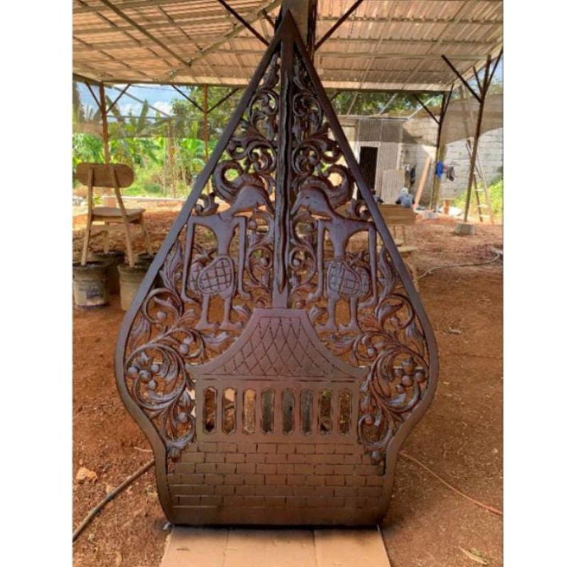 gunungan wayang/wayang/wayang pelaminan/wayang pernikahan/wayang wedding/gunungan wayang pernikahan/