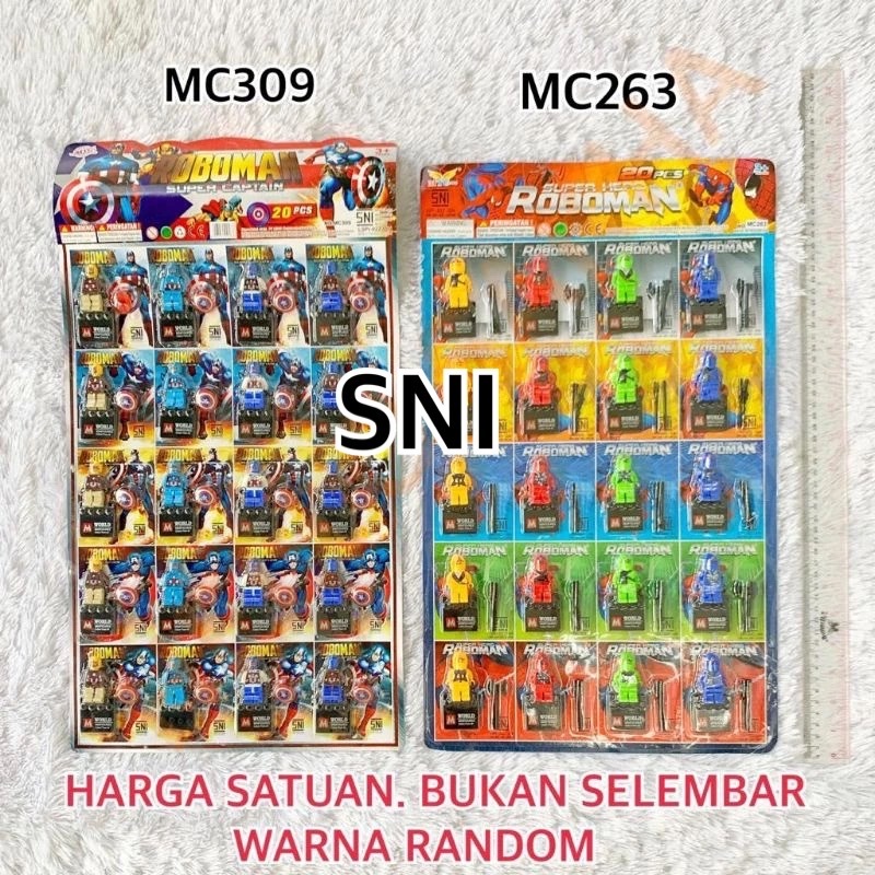 (PRODUK BER-SNI) MAINAN MC309 MC263 MC297 MC208 MC574 MC538 MC547 MC550-A MINICRAFT SANRIO MINE CRAF