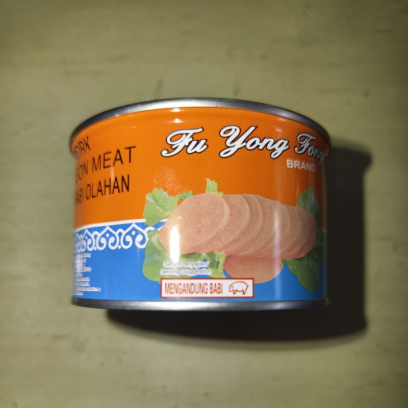 

Maling FYF kemasan 397Gr LUNCHEON MEAT / Canned pork